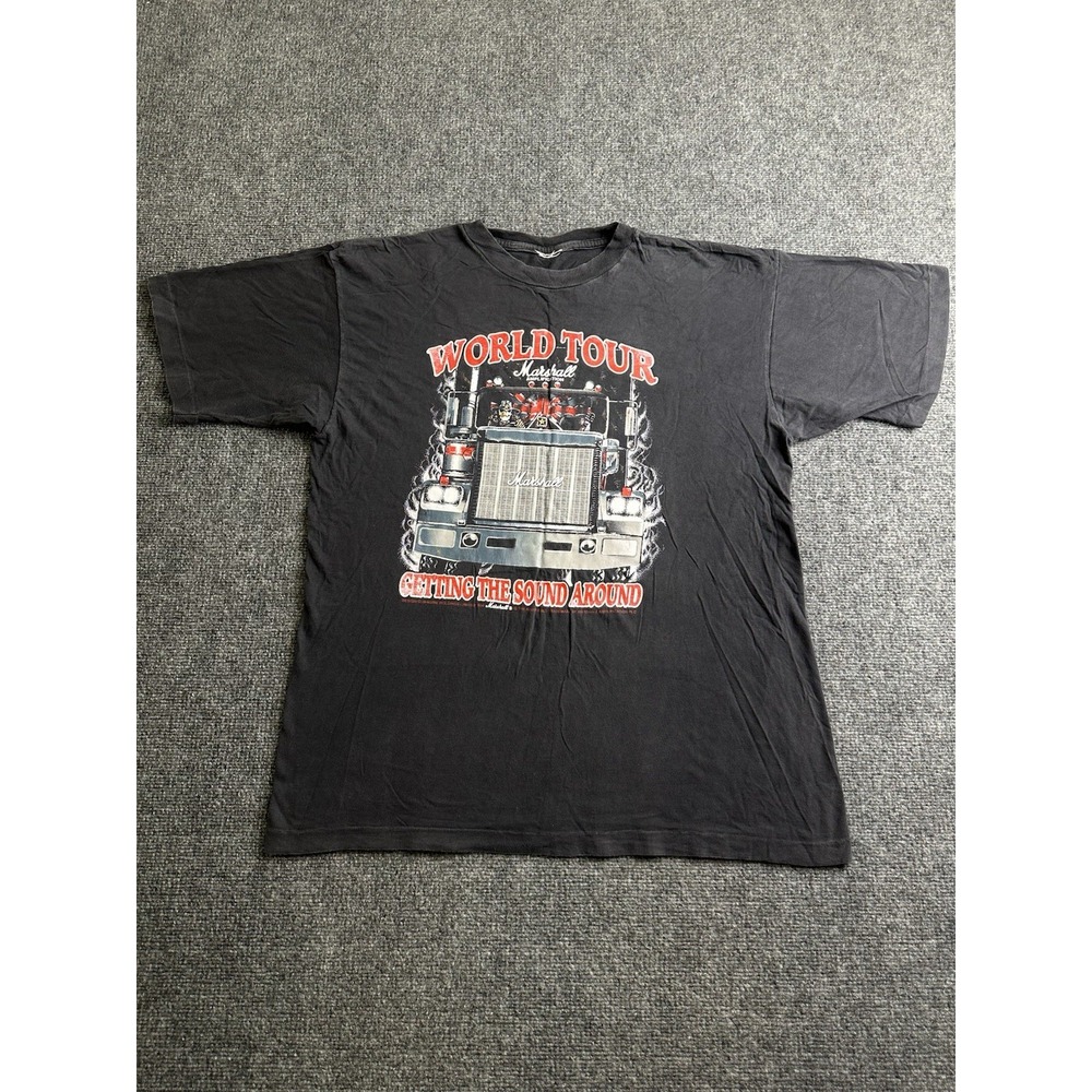 Mens 1994 Marshall Amplification World Tour Graphic T-Shirt, Size L
